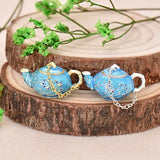 Gold Silver Pot Pendant Necklace Men Women Jewelry