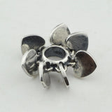 Loving Heart Sterling Silver Spacer Beads for European Troll Bracelet