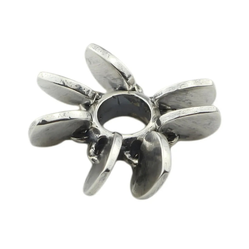 Loving Heart Sterling Silver Spacer Beads for European Troll Bracelet
