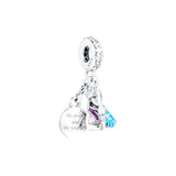925 Halloween Chile Dangle Charm Silver Bracelet