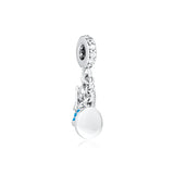 925 Halloween Chile Dangle Charm Silver Bracelet