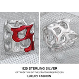 925 Silver Clip On Earrings Bohemia Cuff Earing