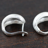 925 Silver Water Drop Shape Ear Cuffs for Women