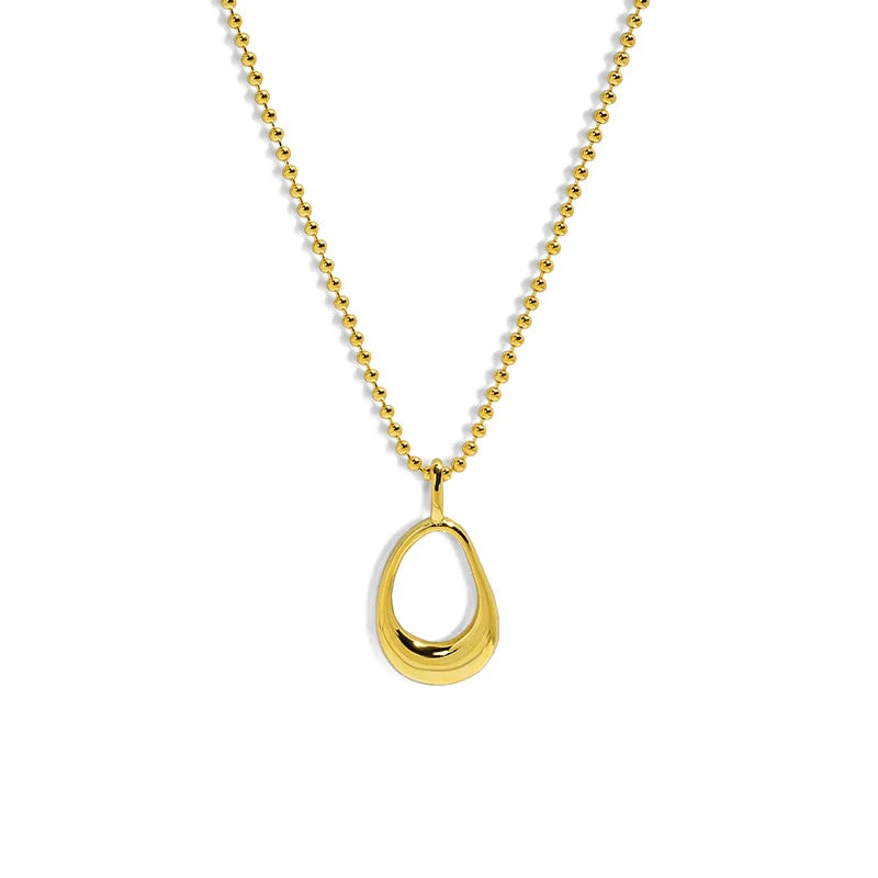 925 Silver Kpop Drop Necklaces for Women