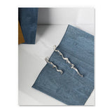 925 Silver Spiral Stud Earring Women Asymmetry Minimalist Gift Jewelry