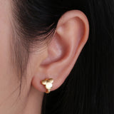 925 Real Silver Mouse Earrings for Women