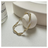925 Real Silver Bracelet with Elastic Rope - Fine Jewelry Gift