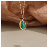 925 Silver Plated Moon & Star Pendant Necklace for Women
