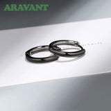 925 Silver 14mm Hoop Earrings for Women Jewelry
