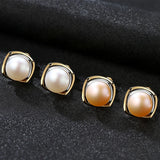 925 Silver 18K Pearl Earring For Women Jewelry Gift