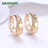 925 Silver 18K Hoop Earrings Women Jewelry