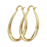 925 Silver 18K Hoop Earring Women Jewelry
