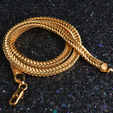 925 Silver 18K Necklace Chains For Men Women Jewelry