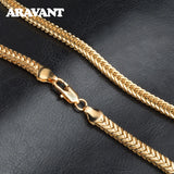 925 Silver 18K Necklace Chains For Men Women Jewelry