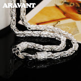 925 Silver 20 Inch Necklace Chains for Men Women