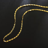 925 Silver 2MM Side Chain Necklace For Women Man Wedding Jewelry