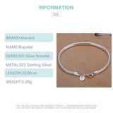 925 Silver Snake Chain Bracelet 3MM/4MM