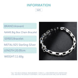 925 Silver 4MM Box Chain Bracelet Women Jewelry