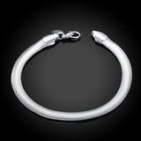 925 Silver 6MM Snake Chain Bracelet Jewelry