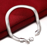 925 Silver 6MM Snake Chain Bracelet Jewelry