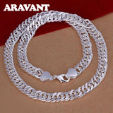 925 Silver Men's Necklace Chain 6mm 10mm