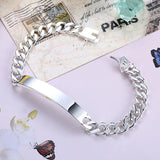 925 Silver 8MM 10MM Bracelet Chains for Wedding Jewelry