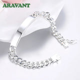 925 Silver 8MM 10MM Bracelet Chains for Wedding Jewelry