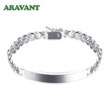 925 Silver 8MM 10MM Bracelet Chains for Wedding Jewelry