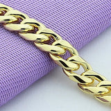 925 Silver Men's Sideways Bracelet 8MM