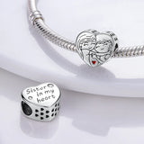 925 Silver Notebook Beads for Bracelet, Women's Jewelry Gift