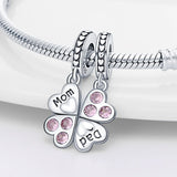 925 Silver Notebook Beads for Bracelet, Women's Jewelry Gift