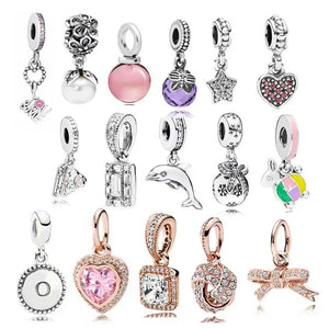 925 Silver Beaded Bracelets For Women Jewelry Making