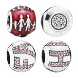 925 Silver Beads Charms For Bracelets Women DIY Jewelry Making