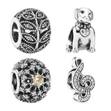 925 Silver Beads Charms For Bracelets Women DIY Jewelry Making