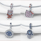 925 Silver Beads Creative Cartoon Pattern Collection for Panduoral Bracelet