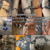 925 Silver Beads Creative Cartoon Pattern Collection for Panduoral Bracelet