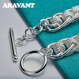 925 Silver Bracelet Chains Wedding Jewelry