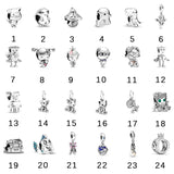 925 Silver Hedgehog Charm Bracelet DIY Jewelry Making