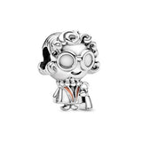 925 Silver Hedgehog Charm Bracelet DIY Jewelry Making