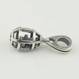 925 Silver Rabbit Pendant Beads for European Troll Bracelet Jewelry