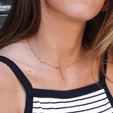 925 Silver Five-pointed Star Necklace for Women