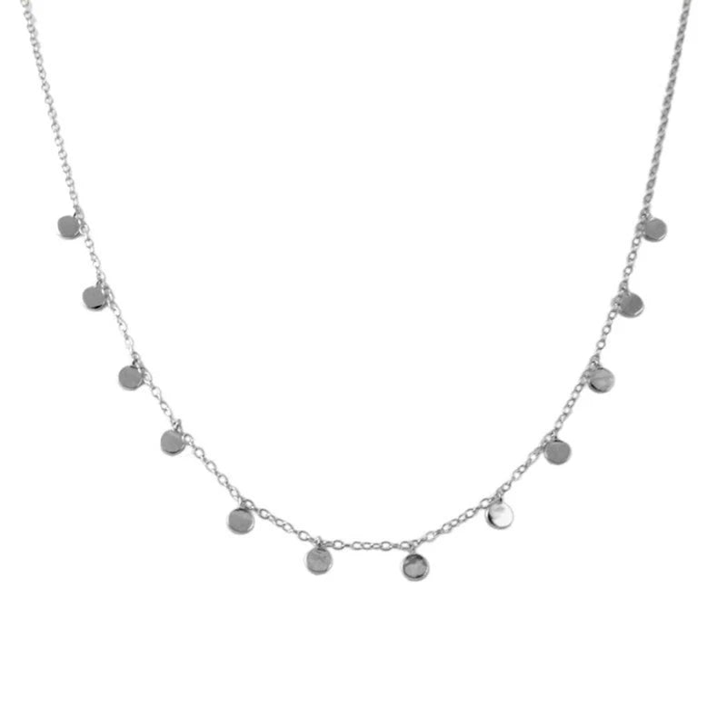 925 Silver Five-pointed Star Necklace for Women