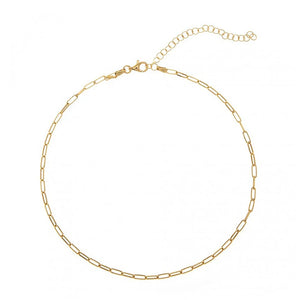 925 Silver Geometric Choker Necklace Minimalist Jewelry