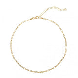 925 Silver Geometric Choker Necklace Minimalist Jewelry