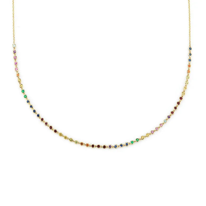 925 Silver Chain Minimalist Necklaces For Woman Girls