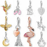 925 Silver Animal Pet Charms for Bangles