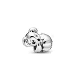 925 Silver Charm Beaded Snowflake Koala Sloth Maple Leaf Bear Elephant Kangaroo