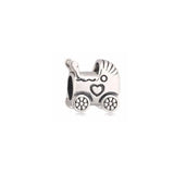 925 Silver Charm Beaded Snowflake Koala Sloth Maple Leaf Bear Elephant Kangaroo
