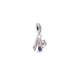 925 Silver Charm Jewelry Charm Necklace Bracelet Accessories