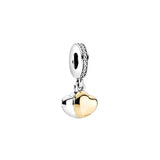 925 Silver Charm Jewelry Charm Necklace Bracelet Accessories